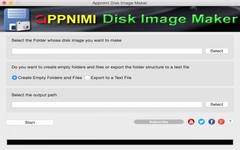 Appnimi Disk Image Maker for Mac 1